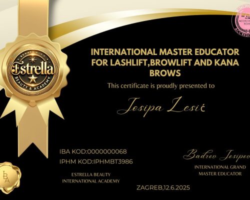 Lashlift, browlift i kana obrve